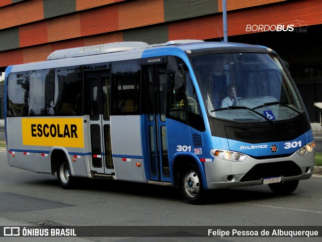 ATT - Atlântico Transportes e Turismo 301 na cidade de Salvador, Bahia, Brasil, por Felipe Pessoa de Albuquerque. ID da foto: 11244839.