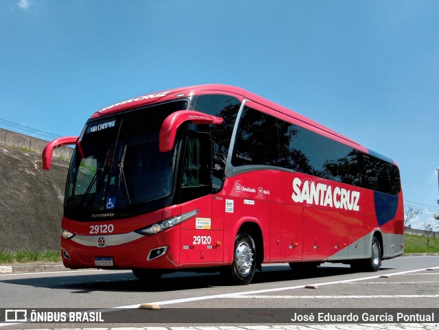 Viação Santa Cruz 29120 na cidade de Campinas, São Paulo, Brasil, por José Eduardo Garcia Pontual. Número da foto: #11243378.