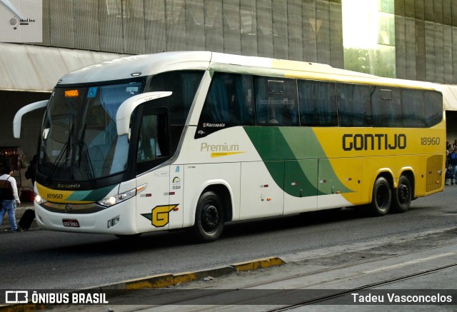 Empresa Gontijo de Transportes 18960 na cidade de Rio de Janeiro, Rio de Janeiro, Brasil, por Tadeu Vasconcelos. ID da foto: 11245333.