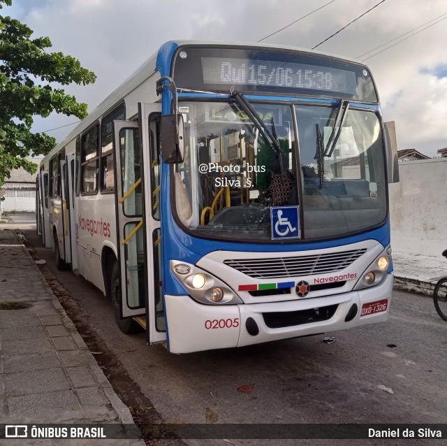 Consórcio Navegantes - 02 > Viação São Jorge > Transurb Transporte Urbano 02005 na cidade de João Pessoa, Paraíba, Brasil, por Daniel da Silva. Número da foto: #11244908.