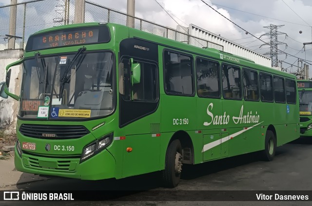 Transportes Santo Antônio DC 3.150 na cidade de Duque de Caxias, Rio de Janeiro, Brasil, por Vitor Dasneves. ID da foto: 11244666.