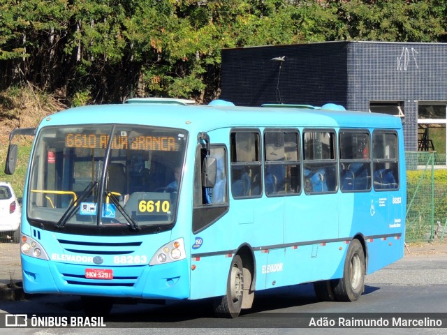 Viação Novo Retiro 88263 na cidade de Contagem, Minas Gerais, Brasil, por Adão Raimundo Marcelino. Número da foto: #11245098.