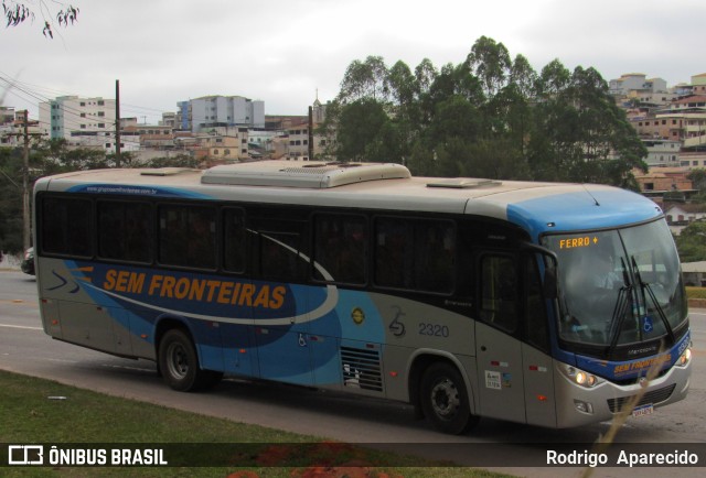 Sem Fronteiras Turismo 2320 na cidade de Conselheiro Lafaiete, Minas Gerais, Brasil, por Rodrigo  Aparecido. Número da foto: #11244076.