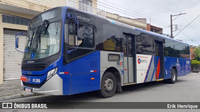 Next Mobilidade - ABC Sistema de Transporte 81.369 na cidade de São Bernardo do Campo, São Paulo, Brasil, por Erik Henrique. Número da foto: #11266217.