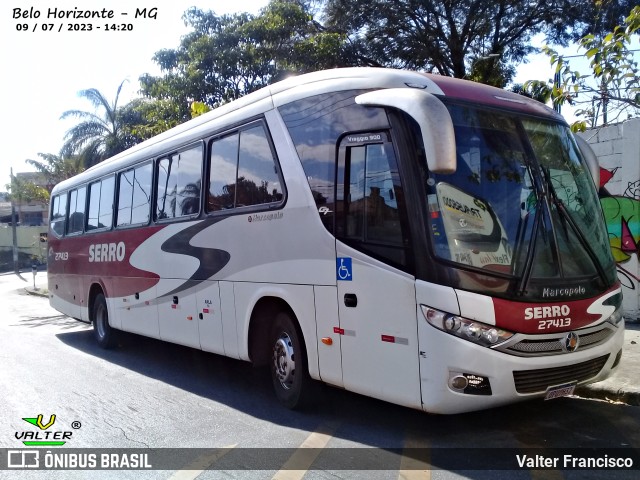 Viação Serro 27413 na cidade de Belo Horizonte, Minas Gerais, Brasil, por Valter Francisco. Número da foto: #11267092.