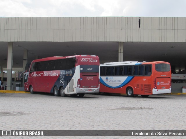 Expresso São Luiz 7890 na cidade de Caruaru, Pernambuco, Brasil, por Lenilson da Silva Pessoa. Número da foto: #11267634.