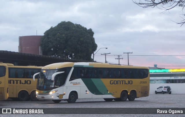 Empresa Gontijo de Transportes 21385 na cidade de Vitória da Conquista, Bahia, Brasil, por Rava Ogawa. Número da foto: #11266996.