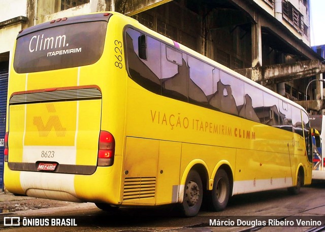 Viação Itapemirim 8623 na cidade de Rio de Janeiro, Rio de Janeiro, Brasil, por Márcio Douglas Ribeiro Venino. ID da foto: 11268675.