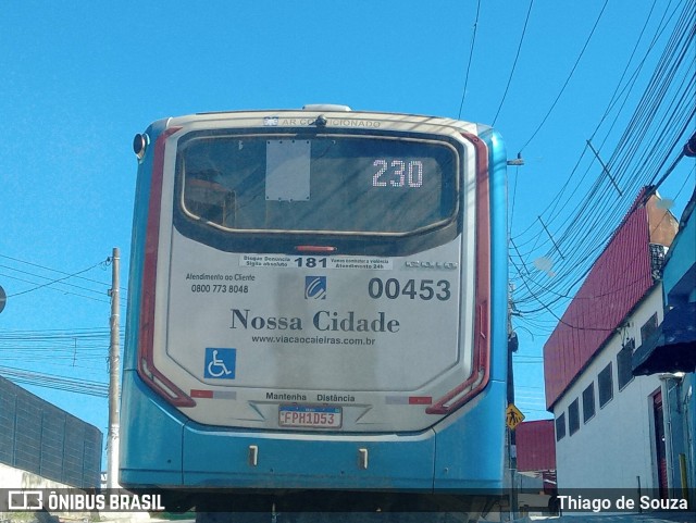 Viação Cidade de Caieiras 00453 na cidade de Franco da Rocha, São Paulo, Brasil, por Thiago de Souza. ID da foto: 11267207.