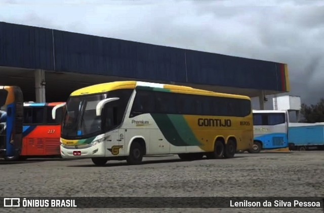 Empresa Gontijo de Transportes 18705 na cidade de Caruaru, Pernambuco, Brasil, por Lenilson da Silva Pessoa. Número da foto: #11267184.