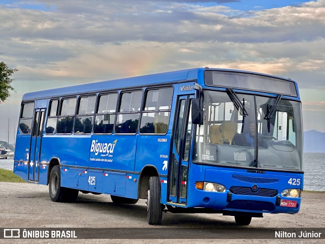 Biguaçu Transportes Coletivos Administração e Participação 425 na cidade de Florianópolis, Santa Catarina, Brasil, por Nilton Júnior. ID da foto: 11266041.