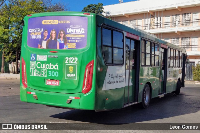 Rápido Cuiabá Transporte Urbano 2122 na cidade de Cuiabá, Mato Grosso, Brasil, por Leon Gomes. ID da foto: 11267137.