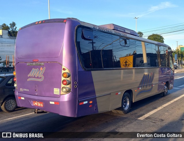 Mil Transportes Tur 1002 na cidade de Cariacica, Espírito Santo, Brasil, por Everton Costa Goltara. Número da foto: #11266362.