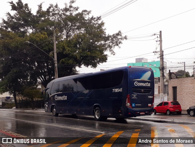 Viação Cometa 719541 na cidade de São Paulo, São Paulo, Brasil, por Andre Santos de Moraes. ID da foto: 11267921.