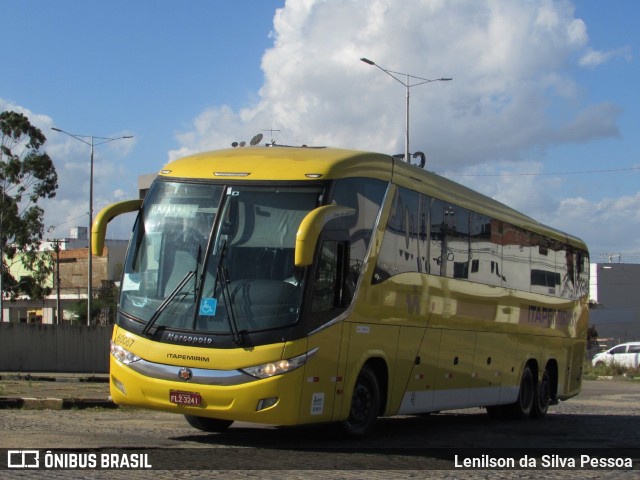 Viação Itapemirim 60067 na cidade de Caruaru, Pernambuco, Brasil, por Lenilson da Silva Pessoa. ID da foto: 11267643.