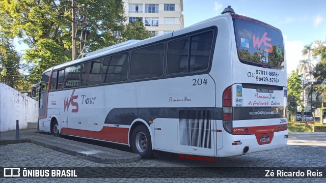 WS Tour Transporte e Turismo 204 na cidade de Petrópolis, Rio de Janeiro, Brasil, por Zé Ricardo Reis. Número da foto: #11267380.