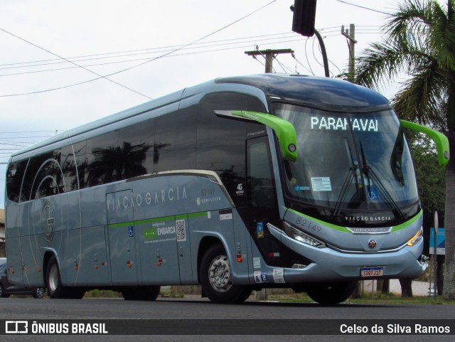 Viação Garcia 82149 na cidade de Paranavaí, Paraná, Brasil, por Celso da Silva Ramos. Número da foto: #11266231.