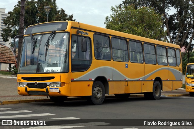 TCI - Transportes Coletivos Iguaçu Ltda 434 na cidade de União da Vitória, Paraná, Brasil, por Flavio Rodrigues Silva. ID da foto: 11270534.