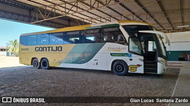 Empresa Gontijo de Transportes 18885 na cidade de Ji-Paraná, Rondônia, Brasil, por Gian Lucas  Santana Zardo. ID da foto: 11269031.