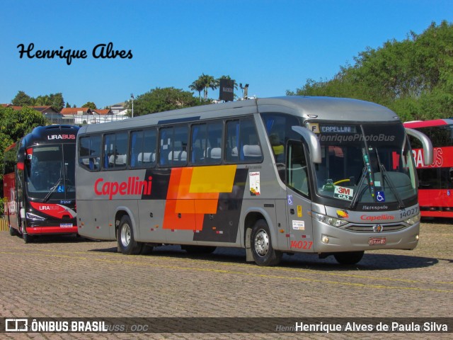 Transportes Capellini 14027 na cidade de Valinhos, São Paulo, Brasil, por Henrique Alves de Paula Silva. Número da foto: #11269051.