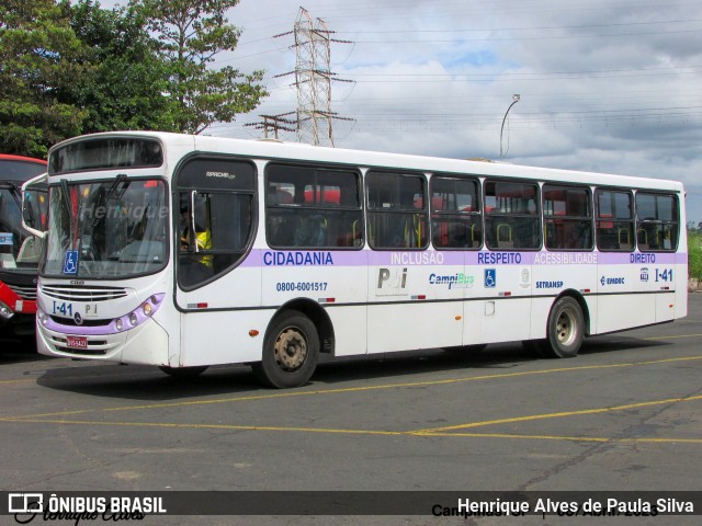 Expresso CampiBus I-41 na cidade de Campinas, São Paulo, Brasil, por Henrique Alves de Paula Silva. Número da foto: #11270475.