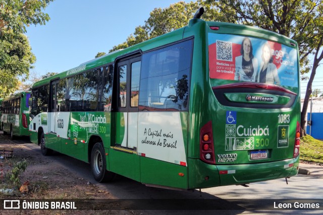 Viação Paraense Cuiabá Transportes 1083 na cidade de Cuiabá, Mato Grosso, Brasil, por Leon Gomes. Número da foto: #11269851.