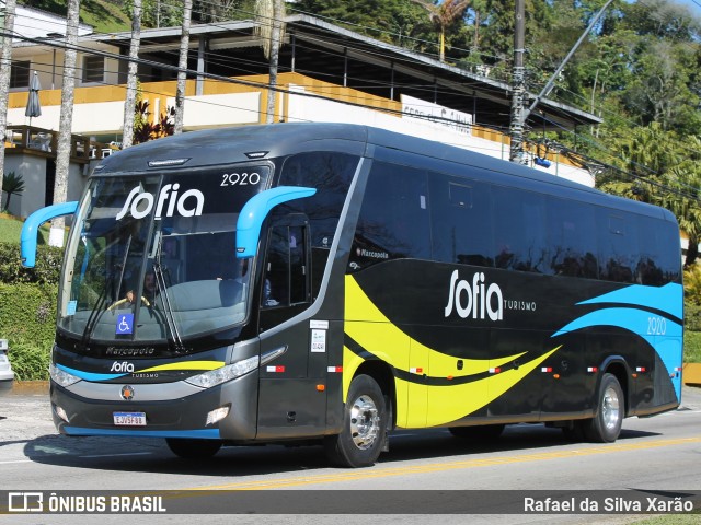 Sofia Turismo 2920 na cidade de Petrópolis, Rio de Janeiro, Brasil, por Rafael da Silva Xarão. ID da foto: 11270612.