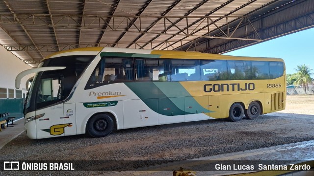 Empresa Gontijo de Transportes 18885 na cidade de Ji-Paraná, Rondônia, Brasil, por Gian Lucas  Santana Zardo. Número da foto: #11269028.