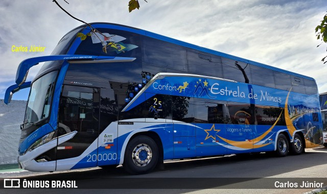 Estrela de Minas Viagens e Turismo 200000 na cidade de Trindade, Goiás, Brasil, por Carlos Júnior. Número da foto: #11269613.