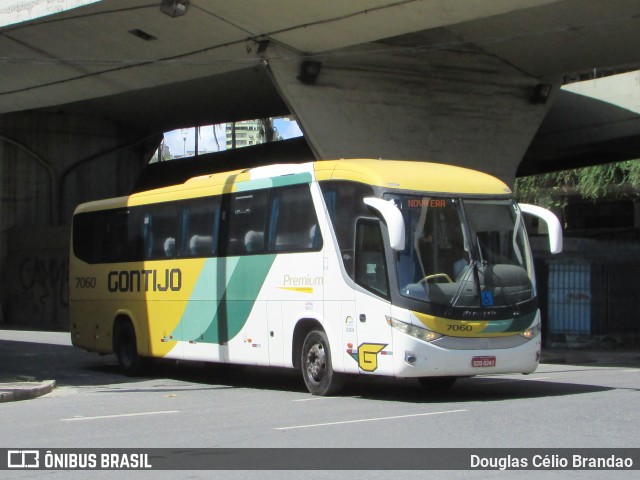 Empresa Gontijo de Transportes 7060 na cidade de Belo Horizonte, Minas Gerais, Brasil, por Douglas Célio Brandao. ID da foto: 11270482.