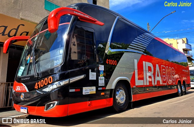 Lirabus 41000 na cidade de Trindade, Goiás, Brasil, por Carlos Júnior. ID da foto: 11269185.