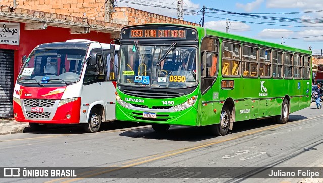 Viação Novo Retiro 1490 na cidade de Contagem, Minas Gerais, Brasil, por Juliano Felipe. Número da foto: #11272720.