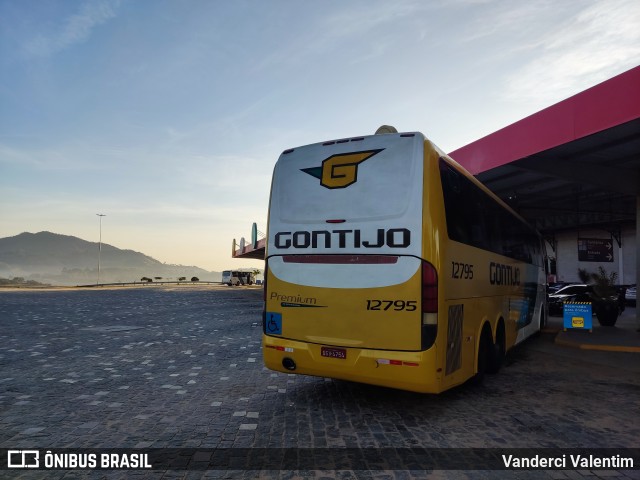 Empresa Gontijo de Transportes 12795 na cidade de Estiva, Minas Gerais, Brasil, por Vanderci Valentim. ID da foto: 11273344.