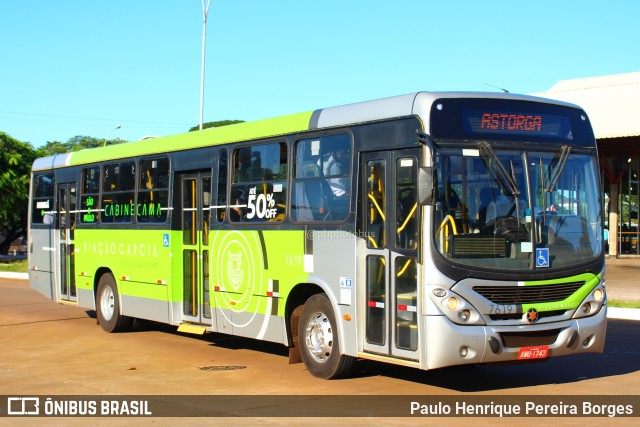 Viação Garcia 7619 na cidade de Maringá, Paraná, Brasil, por Paulo Henrique Pereira Borges. Número da foto: #11273011.