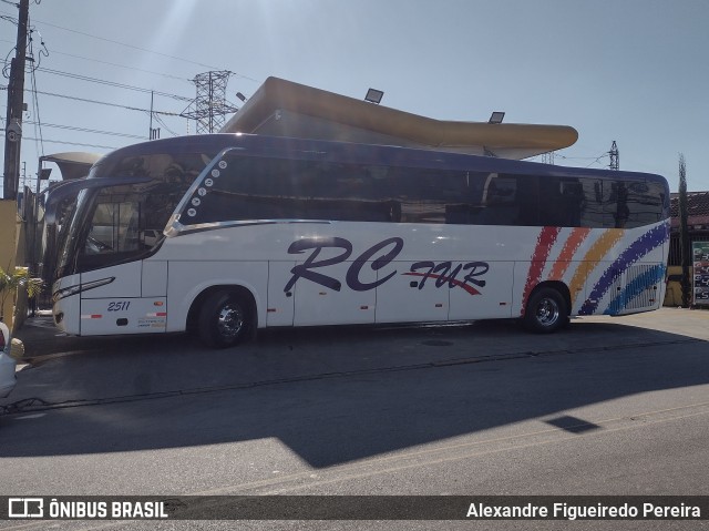 RC Tur Transportes e Turismo 2511 na cidade de São Paulo, São Paulo, Brasil, por Alexandre Figueiredo Pereira. ID da foto: 11273680.