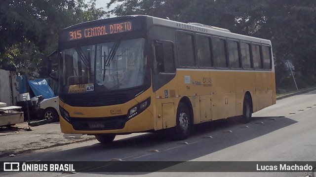 Real Auto Ônibus C41348 na cidade de Rio de Janeiro, Rio de Janeiro, Brasil, por Lucas Machado. Número da foto: #11270923.