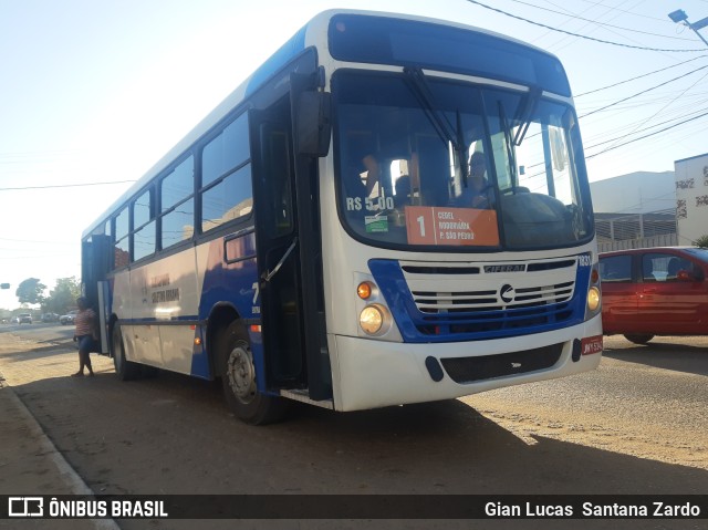 Transvida Transporte Coletivo 1831 na cidade de Ji-Paraná, Rondônia, Brasil, por Gian Lucas  Santana Zardo. Número da foto: #11271501.