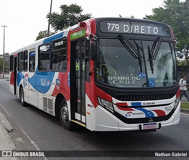 Viação Pavunense B32536 na cidade de Rio de Janeiro, Rio de Janeiro, Brasil, por Nathan Gabriel. Número da foto: #11272649.