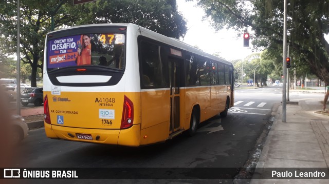Real Auto Ônibus A41048 na cidade de Rio de Janeiro, Rio de Janeiro, Brasil, por Paulo Leandro. Número da foto: #11272060.
