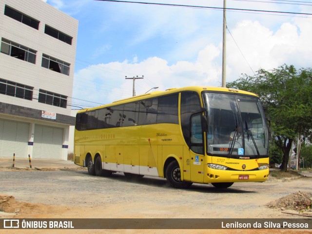 Viação Itapemirim 5707 na cidade de Caruaru, Pernambuco, Brasil, por Lenilson da Silva Pessoa. ID da foto: 11273778.