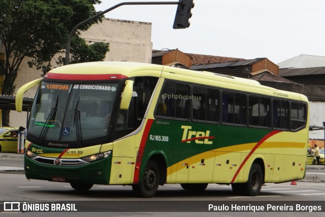 TREL - Transturismo Rei RJ 165.308 na cidade de Rio de Janeiro, Rio de Janeiro, Brasil, por Paulo Henrique Pereira Borges. Número da foto: #11272969.