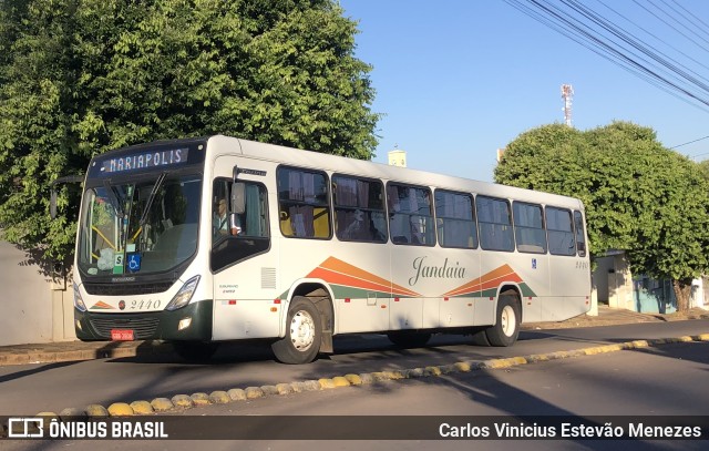 Jandaia Transportes e Turismo 2440 na cidade de Adamantina, São Paulo, Brasil, por Carlos Vinicius Estevão Menezes. ID da foto: 11272427.