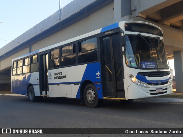 Transvida Transporte Coletivo 2043 na cidade de Ji-Paraná, Rondônia, Brasil, por Gian Lucas  Santana Zardo. Número da foto: #11271549.