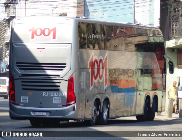 Auto Viação 1001 RJ 108.1207 na cidade de Nova Iguaçu, Rio de Janeiro, Brasil, por Lucas Alves Ferreira. ID da foto: 11272697.