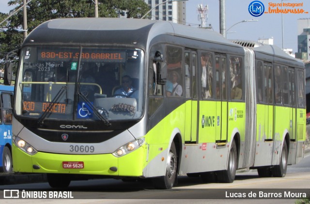 Bettania Ônibus 30609 na cidade de Belo Horizonte, Minas Gerais, Brasil, por Lucas de Barros Moura. Número da foto: #11271473.