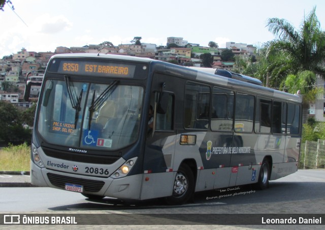 Viação Jardins 20836 na cidade de Belo Horizonte, Minas Gerais, Brasil, por Leonardo Daniel. Número da foto: #11273042.