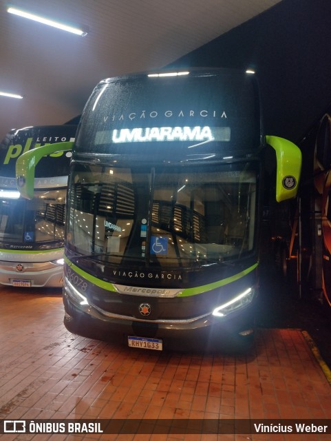 Viação Garcia 86078 na cidade de Guarapuava, Paraná, Brasil, por Vinícius Weber. Número da foto: #11271896.