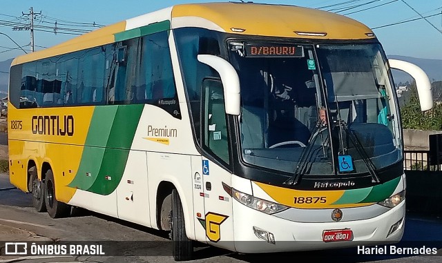Empresa Gontijo de Transportes 18875 na cidade de Betim, Minas Gerais, Brasil, por Hariel Bernades. Número da foto: #11270861.