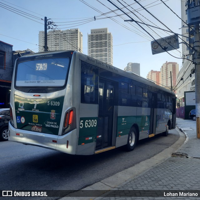 Transunião Transportes 5 6309 na cidade de São Paulo, São Paulo, Brasil, por Lohan Mariano. Número da foto: #11272169.