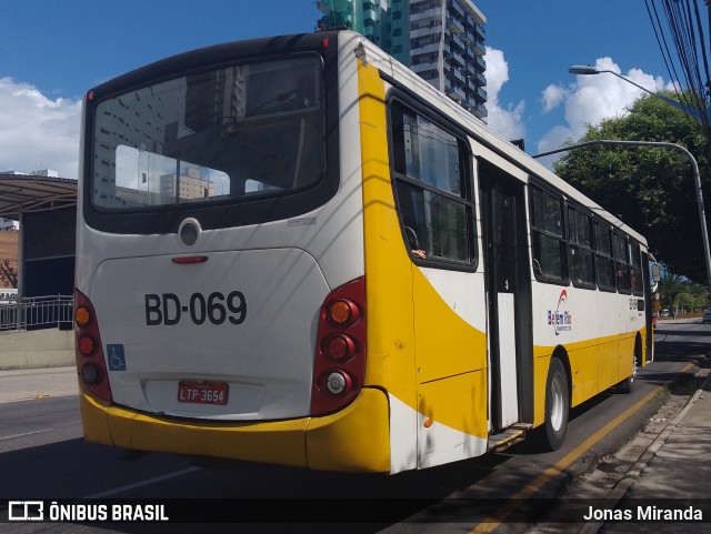 Belém Rio Transportes Bd-069 na cidade de Belém, Pará, Brasil, por Jonas Miranda. ID da foto: 11272791.